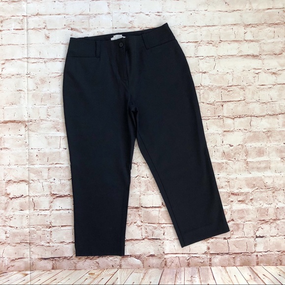 Talbots femme taille 1X petit haut court rayé multicolore stretch